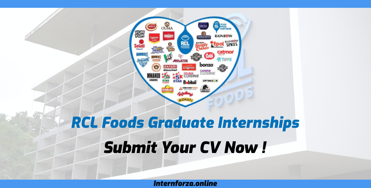 RCL Foods Graduate Internships